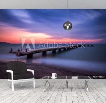 Picture of Pier at sunset